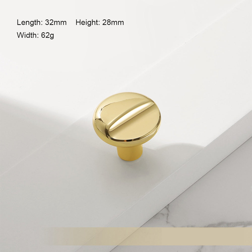 Comforsyco Modern T Bar Cabinet Pulls and Round Knobs