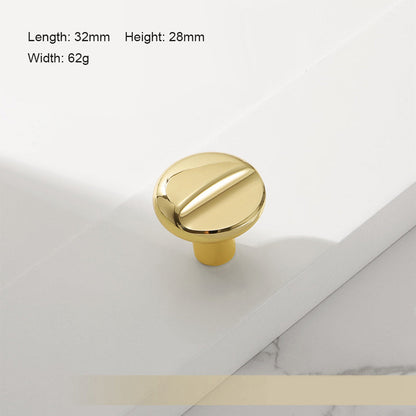 Comforsyco Modern T Bar Cabinet Pulls and Round Knobs