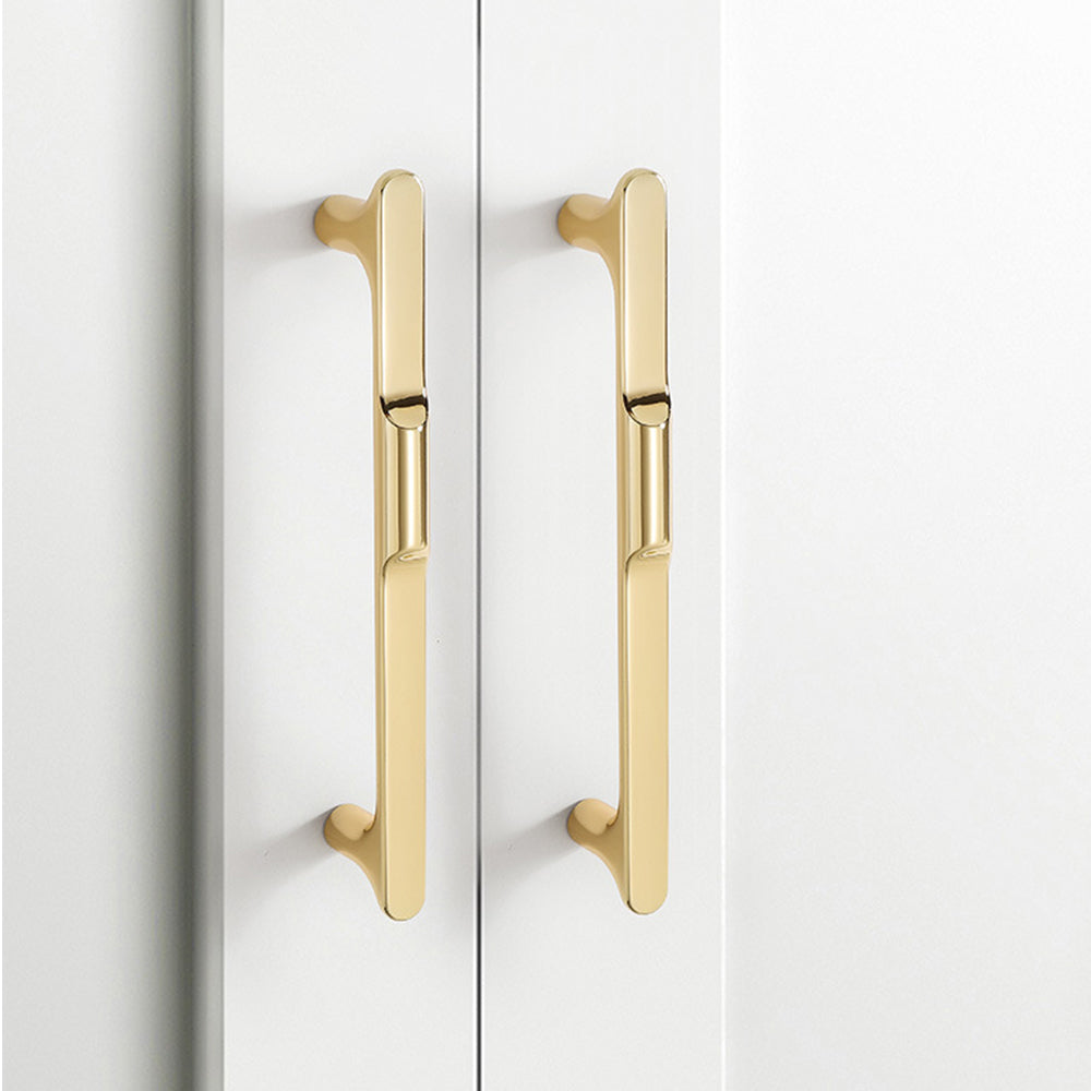 Comforsyco Modern T Bar Cabinet Pulls and Round Knobs