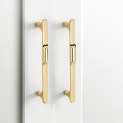 Comforsyco Modern T Bar Cabinet Pulls and Round Knobs