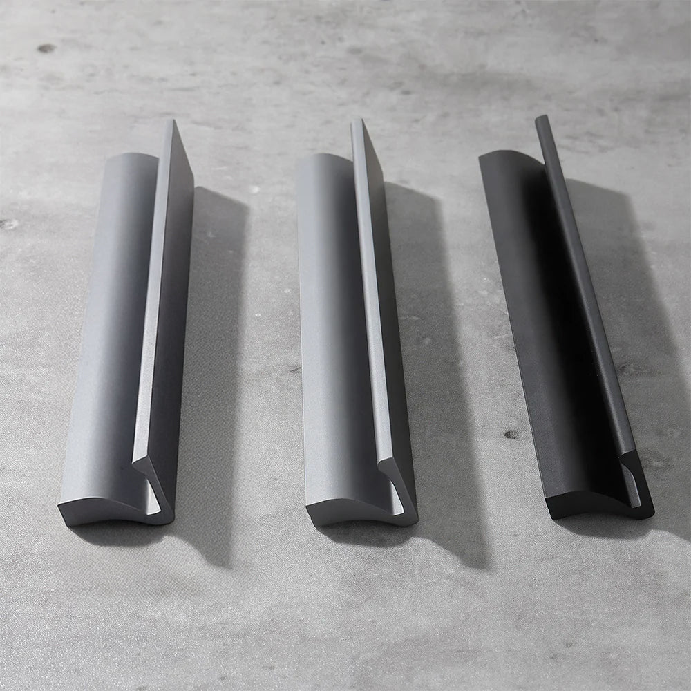 Comforsyco Modern Triangular Aluminum Cabinet Pulls