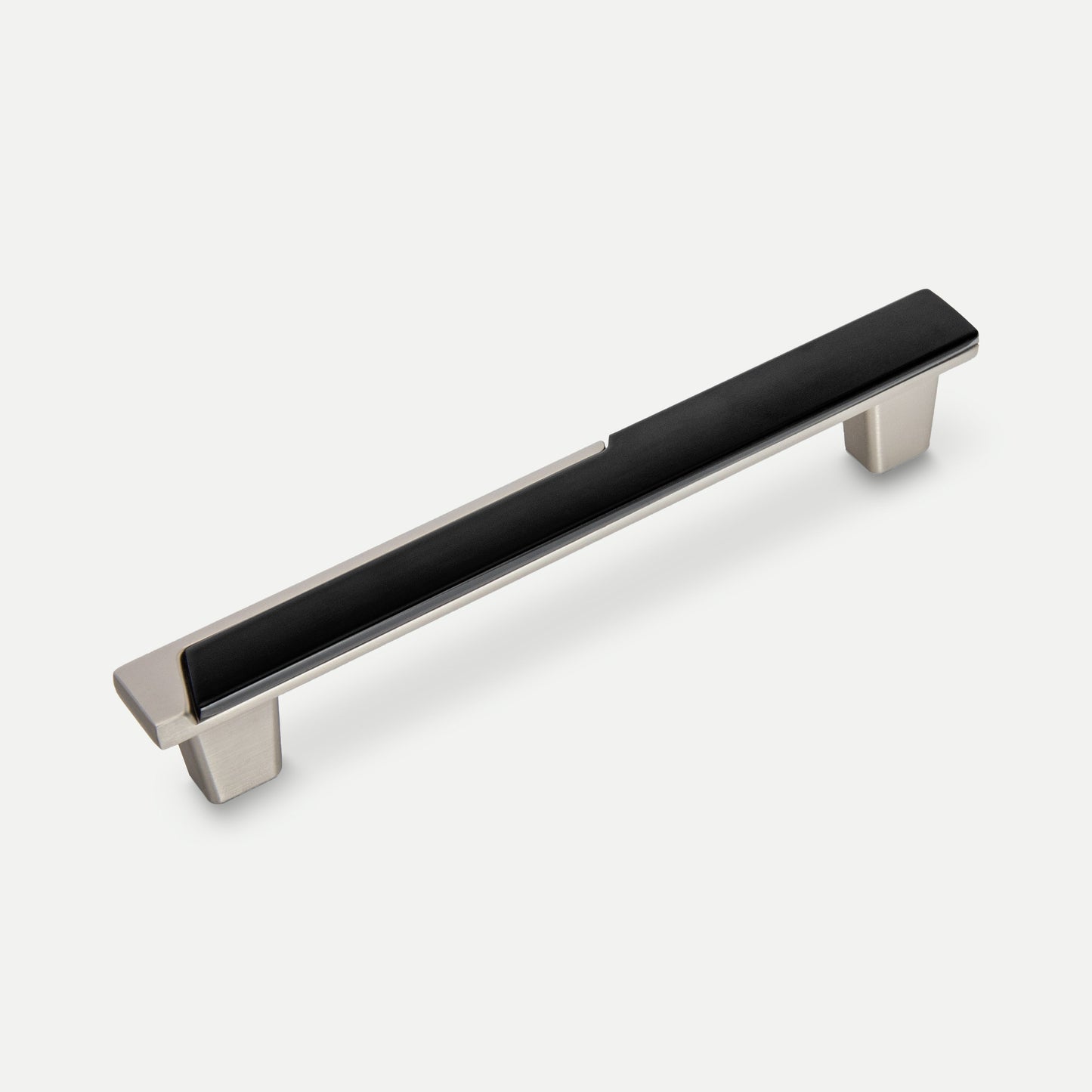Comforsyco Modern Two-Tone Zinc Alloy Cabinet Pulls and T-Bar Knobs