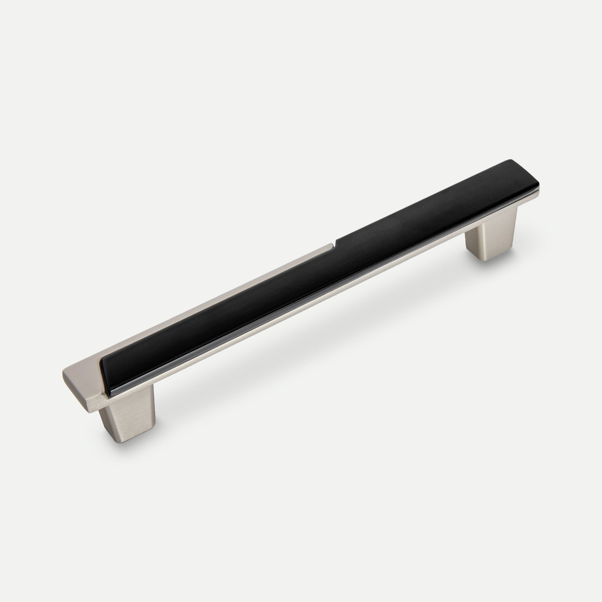 Comforsyco Modern Two-Tone Zinc Alloy Cabinet Pulls and T-Bar Knobs