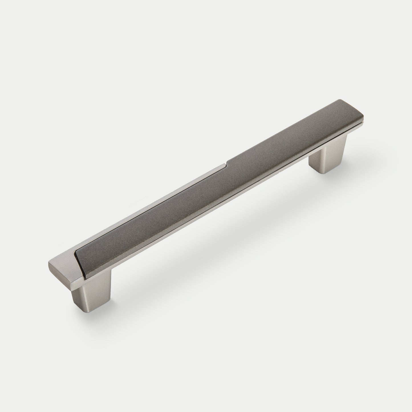 Comforsyco Modern Two-Tone Zinc Alloy Cabinet Pulls and T-Bar Knobs