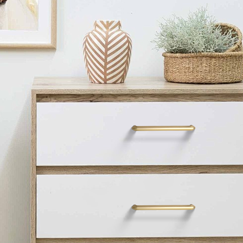 Comforsyco Modern Zinc Alloy Bar Cabinet Pulls for Wine Cabinets