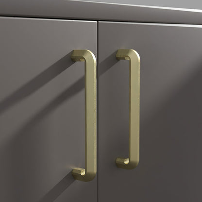 Comforsyco Modern Zinc Alloy Bar Cabinet Pulls for Wine Cabinets