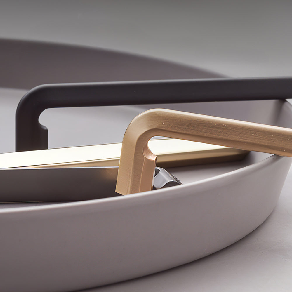 Comforsyco Modern Zinc Alloy Bar Cabinet Pulls for Wine Cabinets