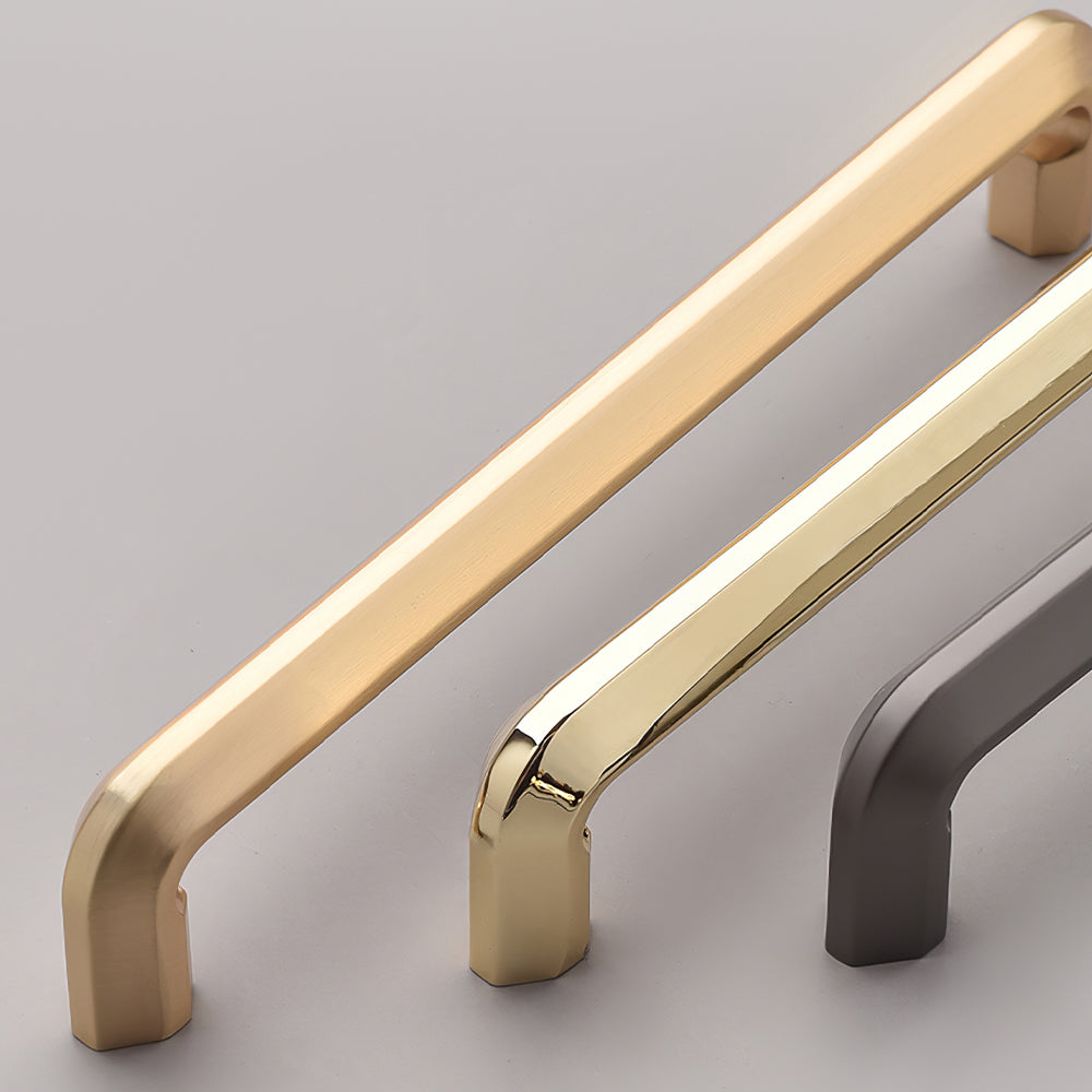 Comforsyco Modern Zinc Alloy Bar Cabinet Pulls for Wine Cabinets