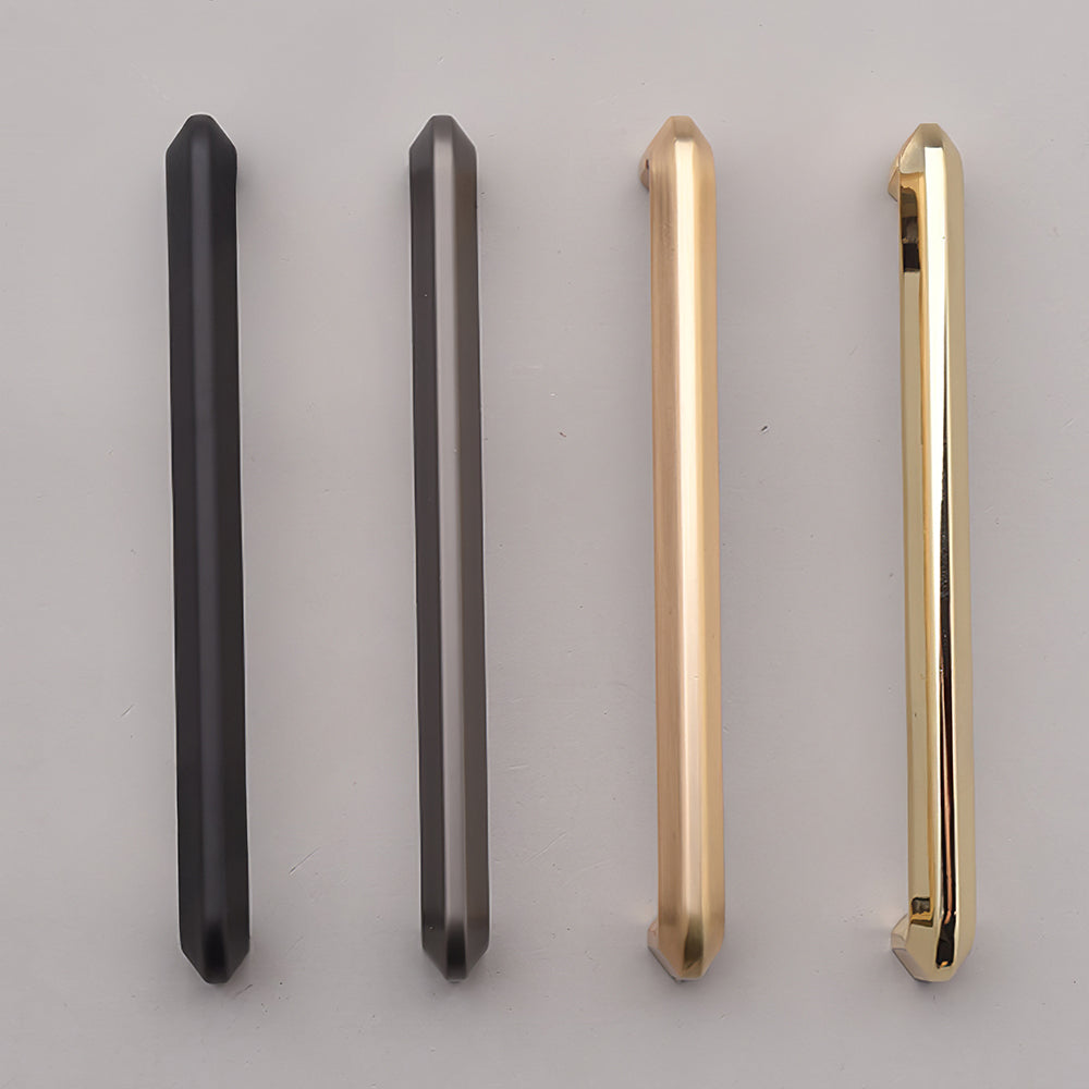 Comforsyco Modern Zinc Alloy Bar Cabinet Pulls for Wine Cabinets