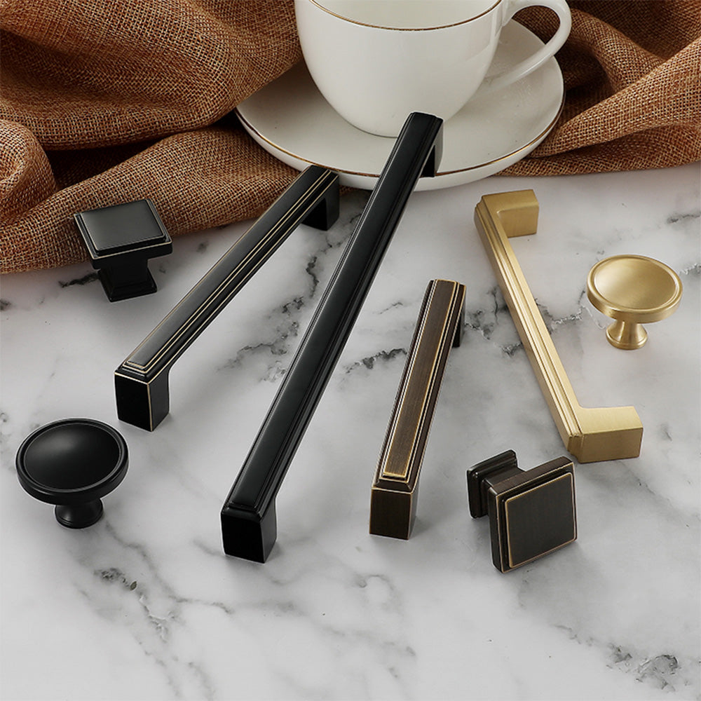 Comforsyco Modern Zinc Alloy Cabinet Handle for Kitchen