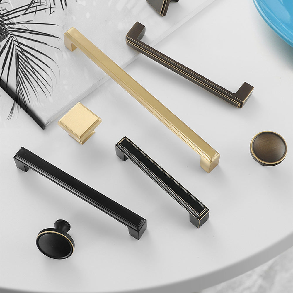Comforsyco Modern Zinc Alloy Cabinet Handle for Kitchen