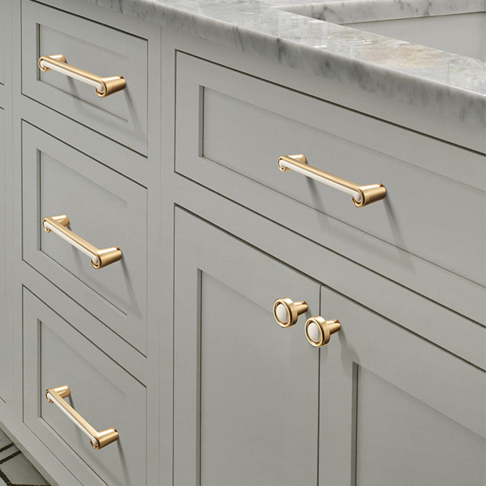Comforsyco Modern Zinc Alloy Furniture Cabinet Pulls and Knobs