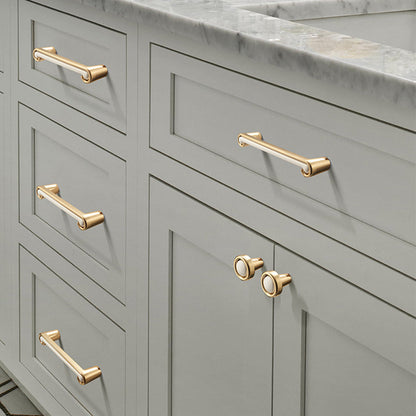 Comforsyco Modern Zinc Alloy Furniture Cabinet Pulls and Knobs
