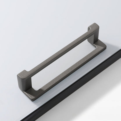 Comforsyco Modern Zinc Alloy Rectangular Cabinet Pulls