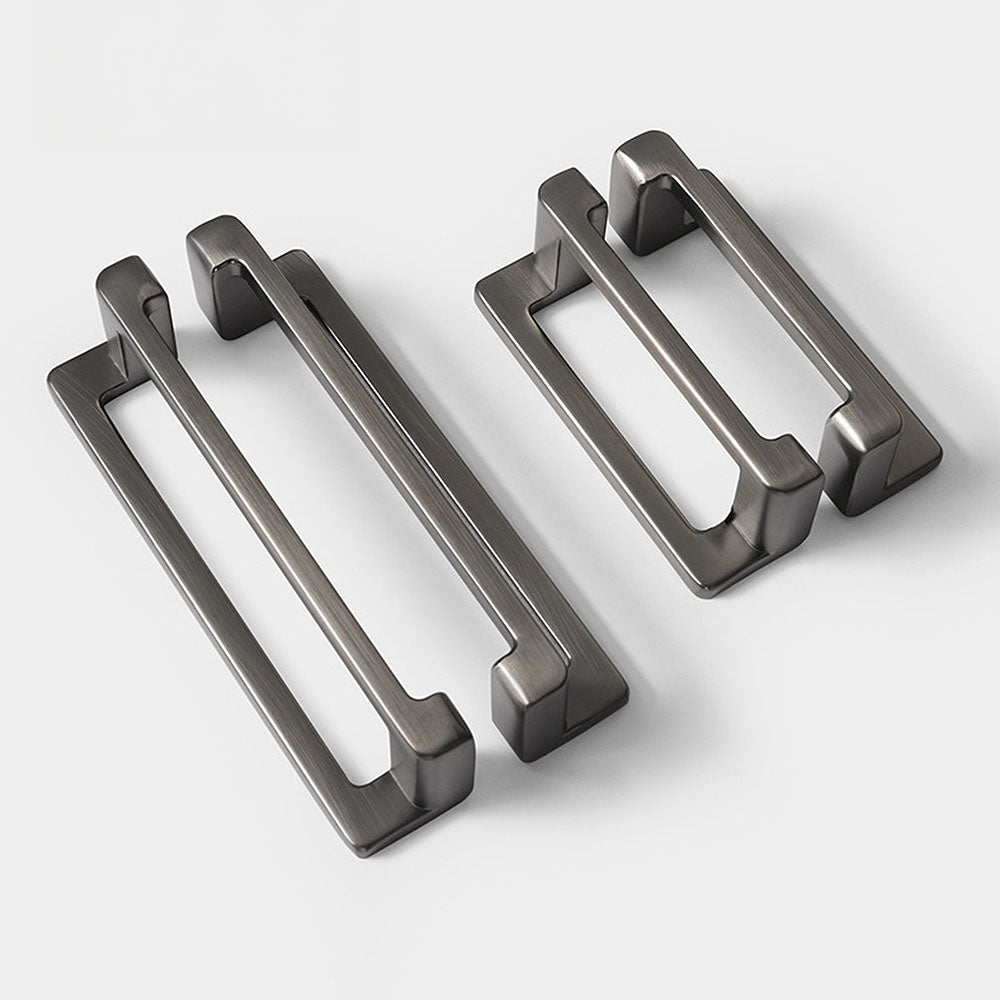 Comforsyco Modern Zinc Alloy Rectangular Cabinet Pulls