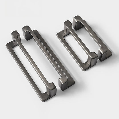 Comforsyco Modern Zinc Alloy Rectangular Cabinet Pulls