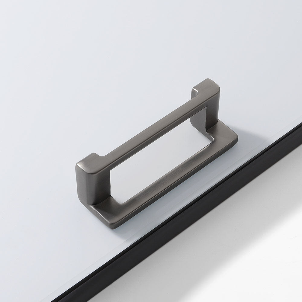 Comforsyco Modern Zinc Alloy Rectangular Cabinet Pulls