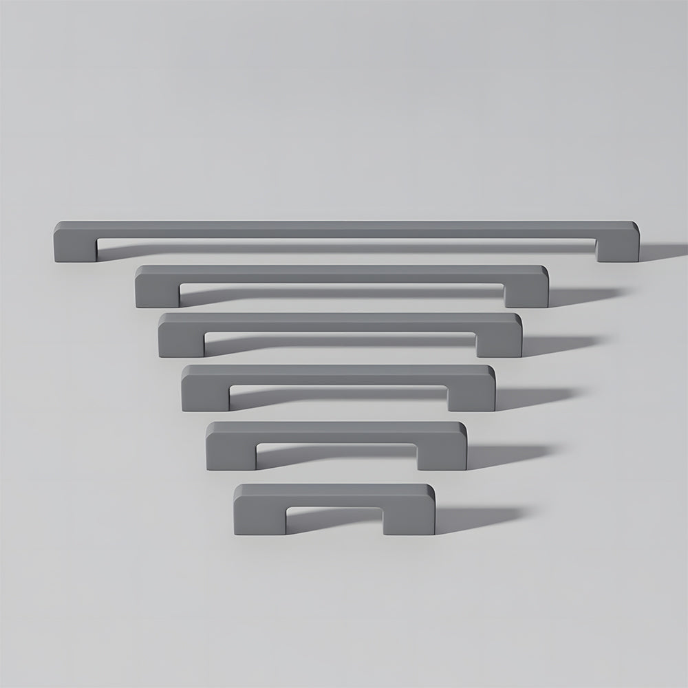Comforsyco Multi-Color Slim Rectangular Bar Cabinet Handles