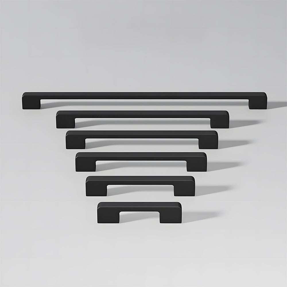 Comforsyco Multi-Color Slim Rectangular Bar Cabinet Handles