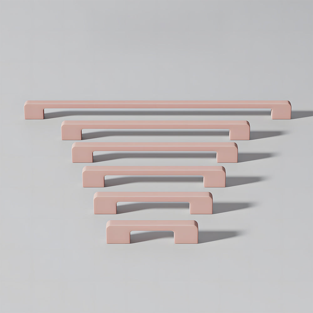 Comforsyco Multi-Color Slim Rectangular Bar Cabinet Handles