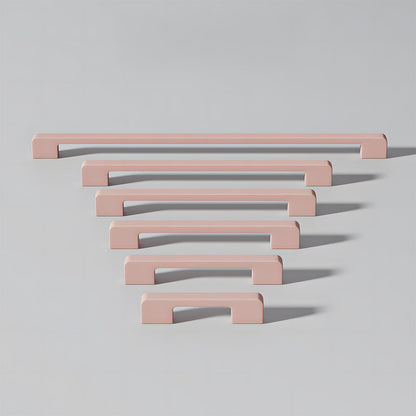 Comforsyco Multi-Color Slim Rectangular Bar Cabinet Handles