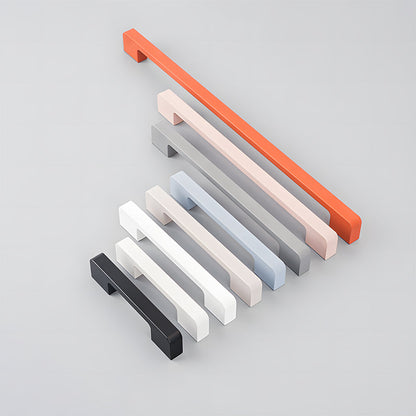 Comforsyco Multi-Color Slim Rectangular Bar Cabinet Handles