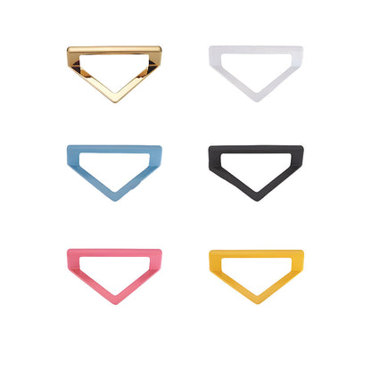 Comforsyco Multicolor Geometric Cabinet Pulls, Zinc Alloy Drawer Handles