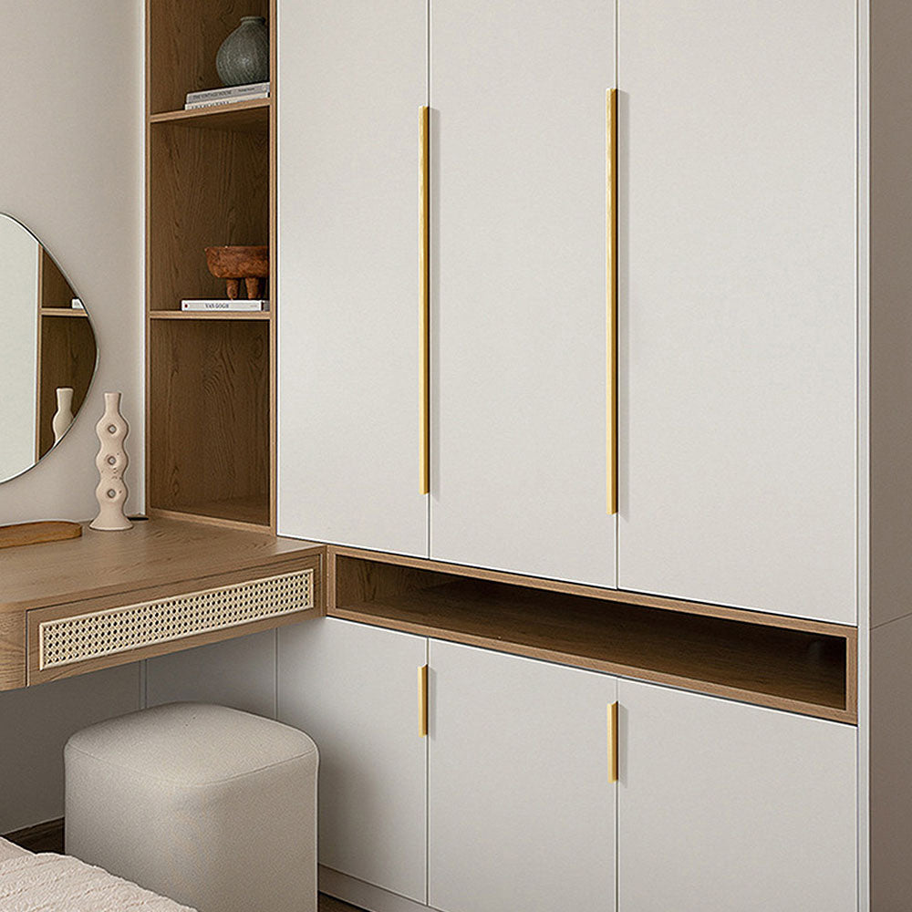 Comforsyco Multiple Sizes & Finishes Invisible Cabinet Edge Handles