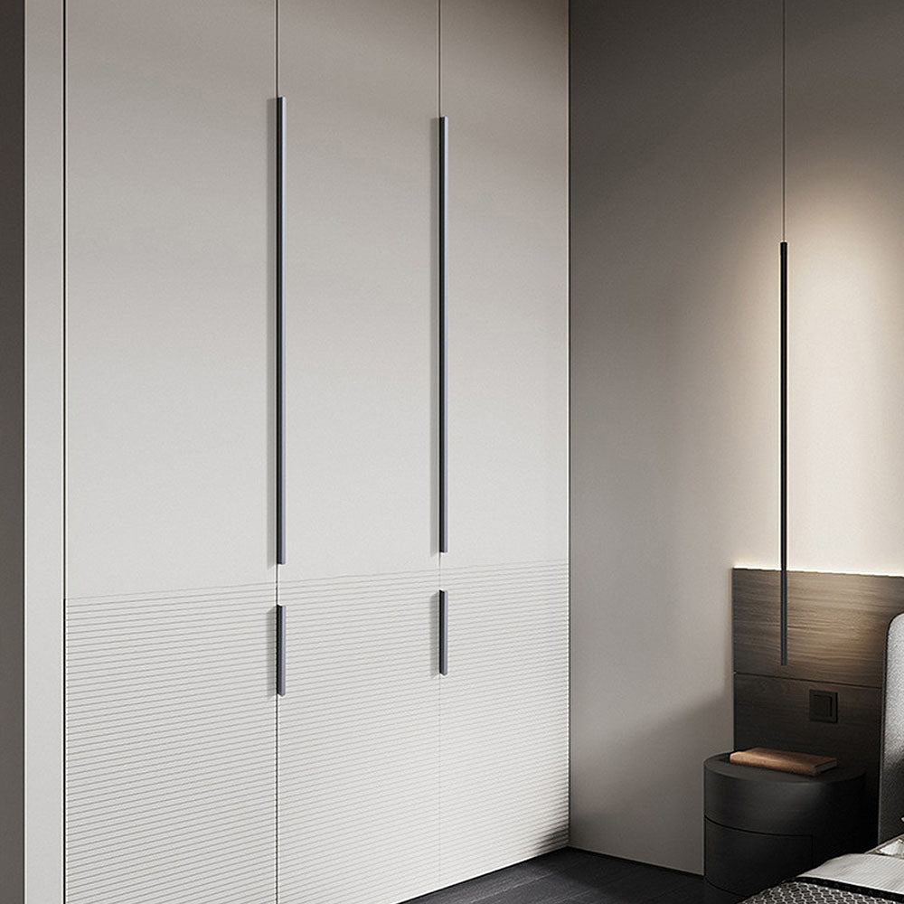 Comforsyco Multiple Sizes & Finishes Invisible Cabinet Edge Handles