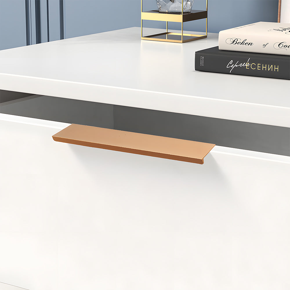 Comforsyco Multiple Sizes & Finishes Invisible Cabinet Edge Handles