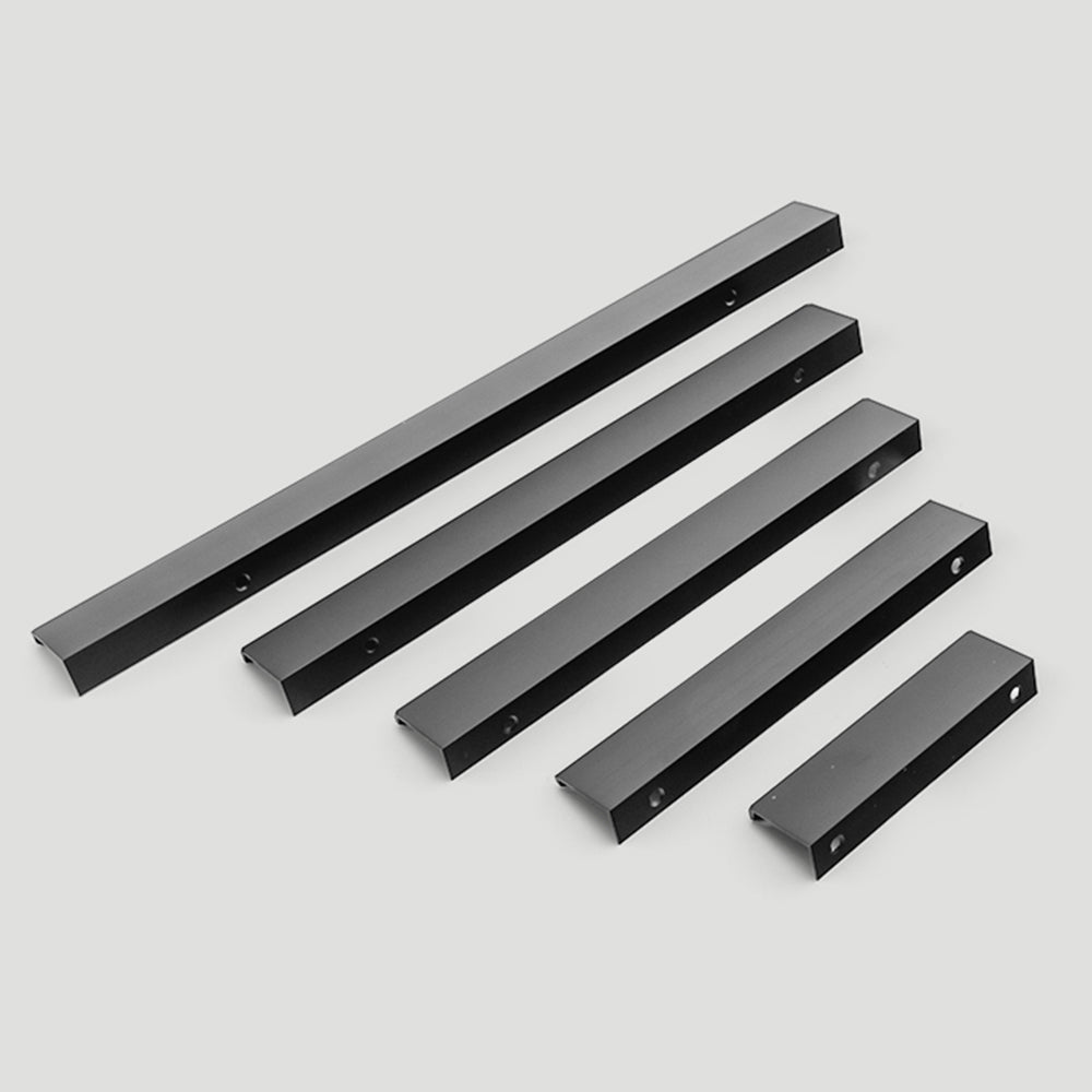 Comforsyco Multiple Sizes & Finishes Invisible Cabinet Edge Handles