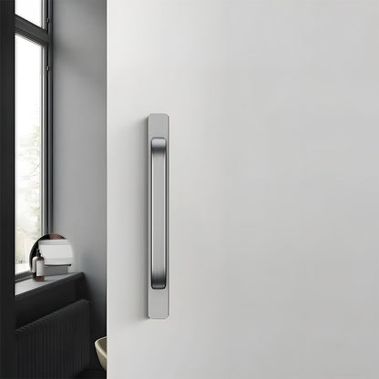 Comforsyco No-Drill Adhesive Cabinet Handles with Backplates