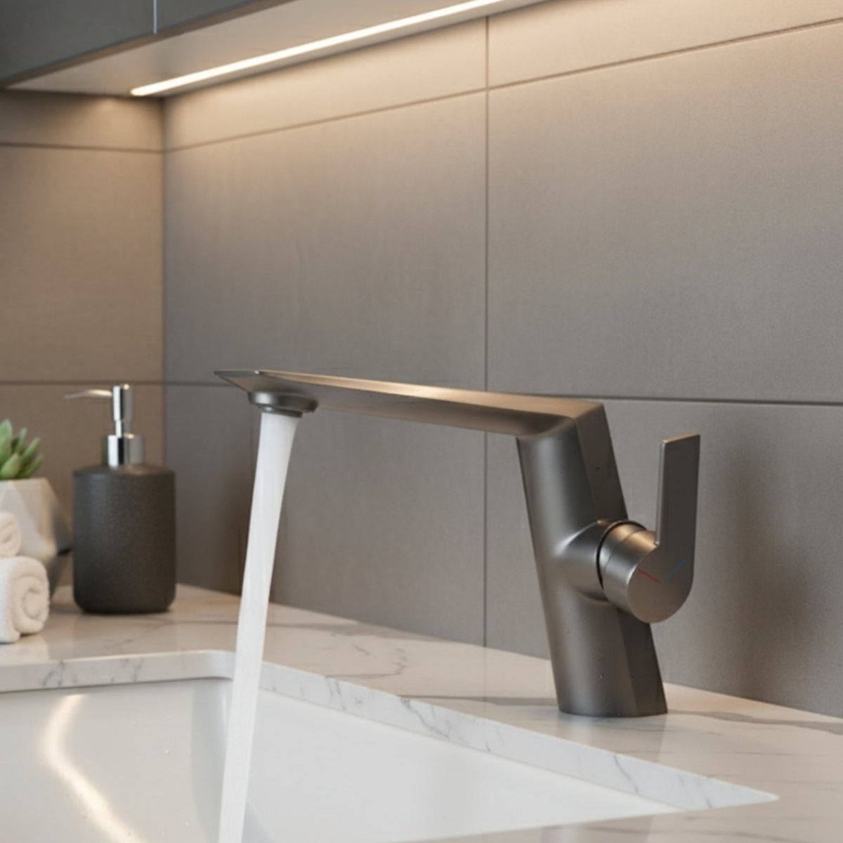 Nordelle Single Handle Bathroom Sink Faucet