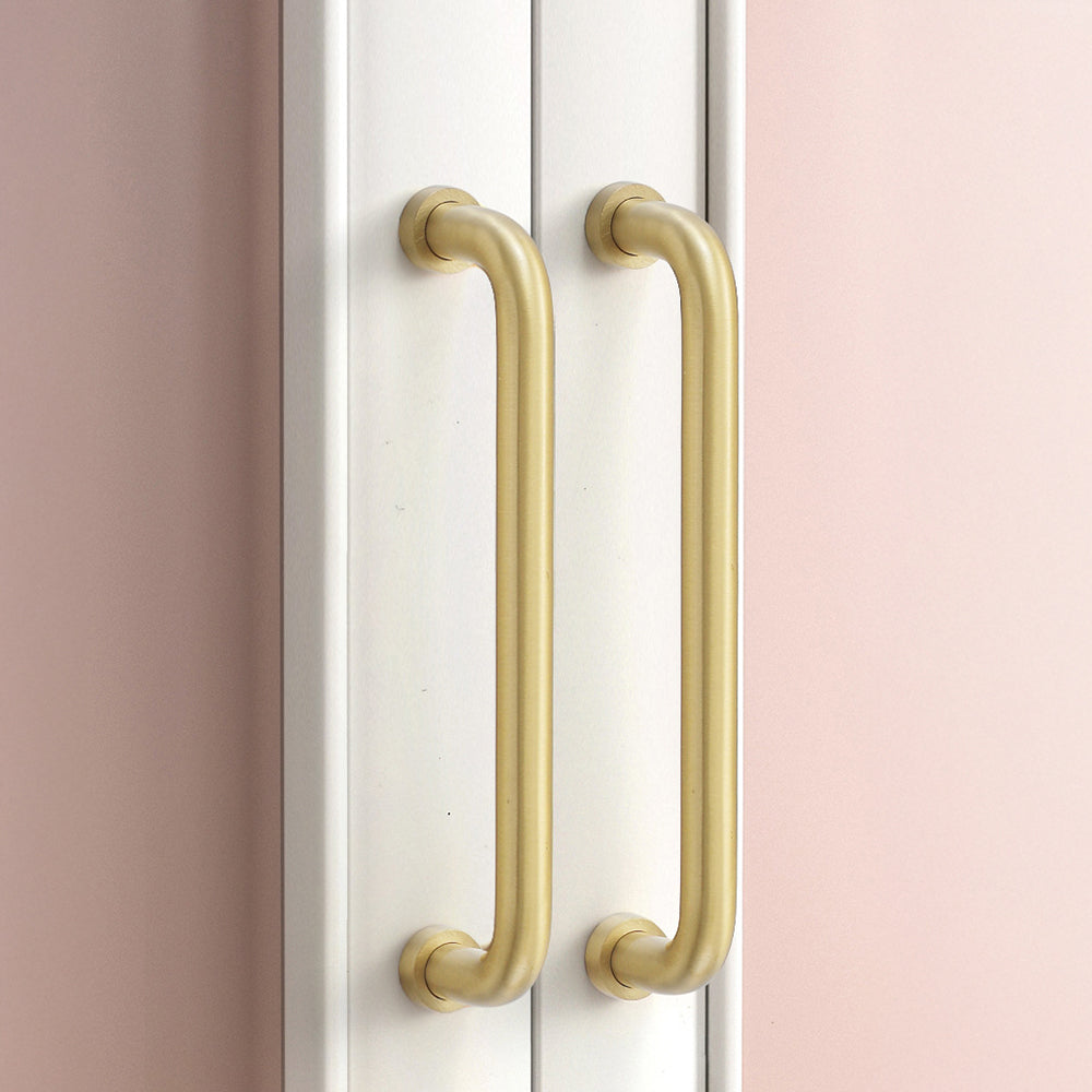 Comforsyco Nordic Brass Cabinet Pulls, Knobs, and Cup Pulls