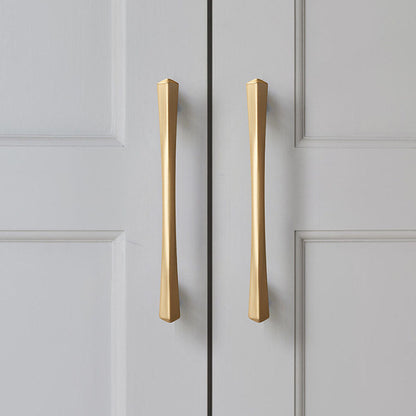 Comforsyco Nordic Gold Cabinet Pulls and Pyramid Cabinet Knobs