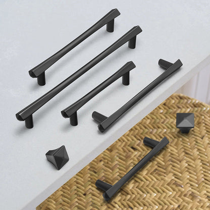 Comforsyco Nordic Gold Cabinet Pulls and Pyramid Cabinet Knobs