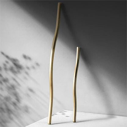 Comforsyco Nordic Zinc Alloy Gold Kitchen Drawer Pulls And Door Handles