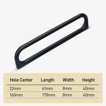 Comforsyco Open Ring Cabinet Pulls and Drawer Handles