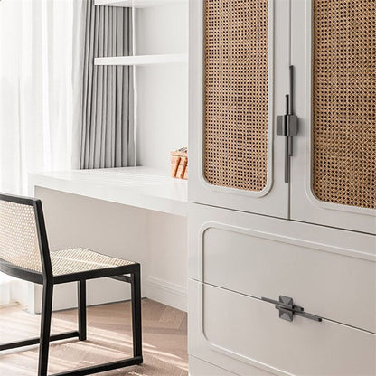 Comforsyco Pair of Modern Gold Cabinet Pulls for Dressers and Cabinets