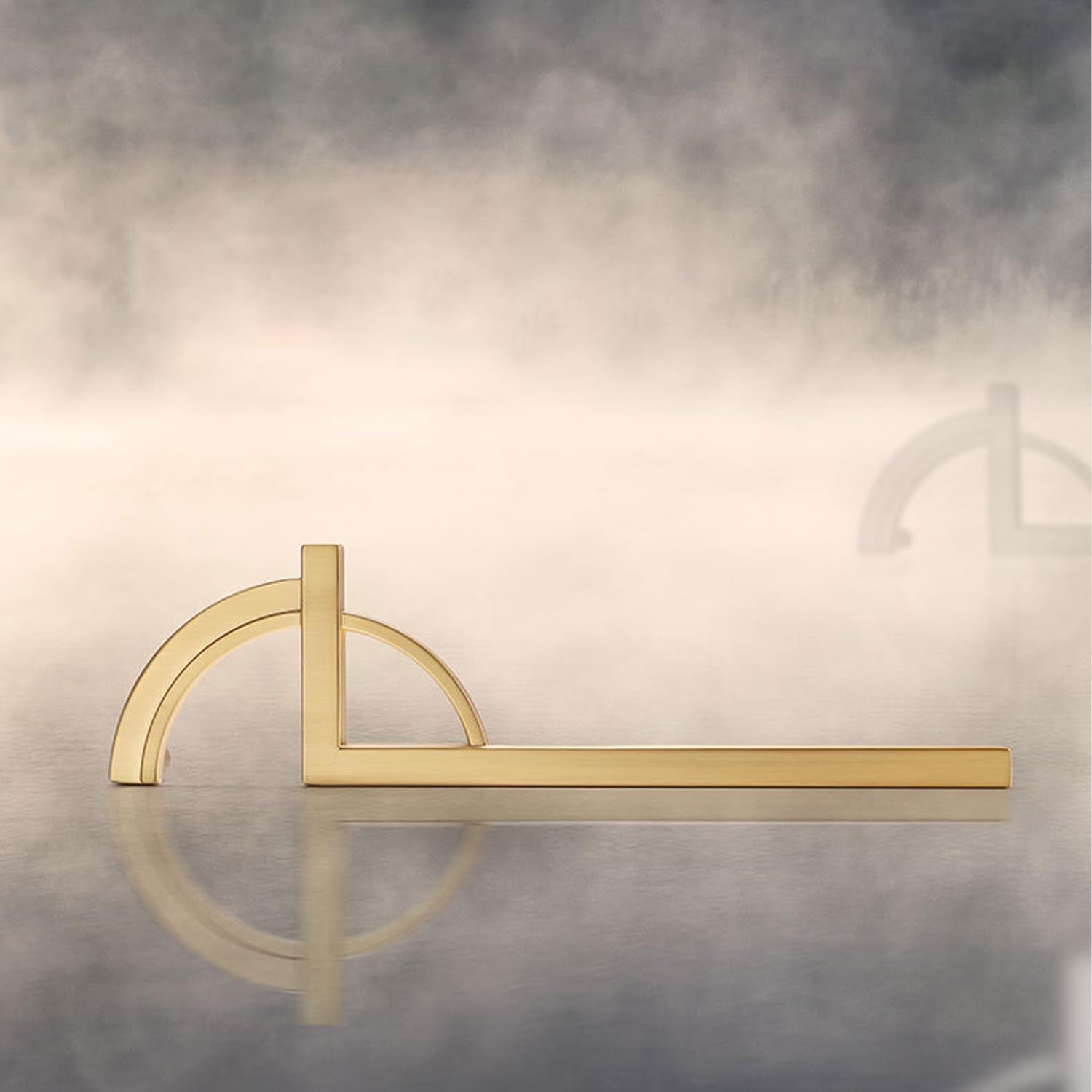 Comforsyco Paired Half Moon Cabinet Pulls with Bar Handles
