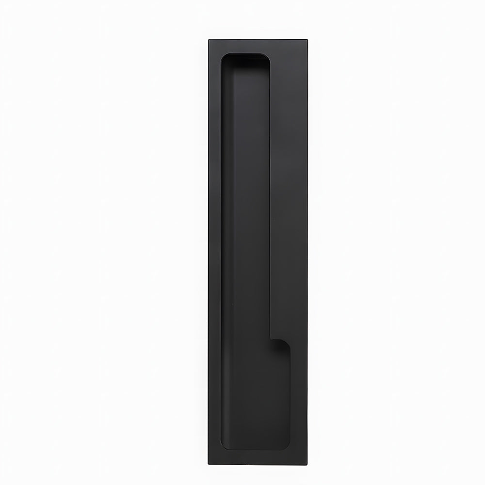 Comforsyco Recessed Cabinet Pulls with Offset Finger Grip