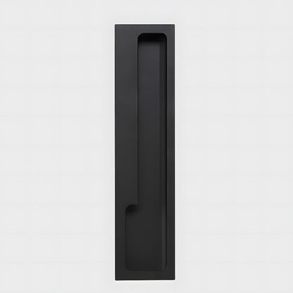 Comforsyco Recessed Cabinet Pulls with Offset Finger Grip
