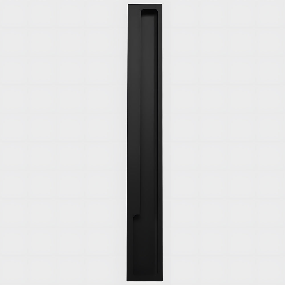 Comforsyco Recessed Cabinet Pulls with Offset Finger Grip