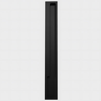 Comforsyco Recessed Cabinet Pulls with Offset Finger Grip