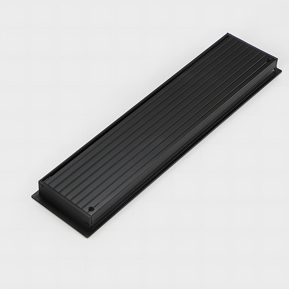 Comforsyco Recessed Cabinet Pulls with Offset Finger Grip
