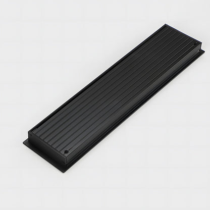 Comforsyco Recessed Cabinet Pulls with Offset Finger Grip