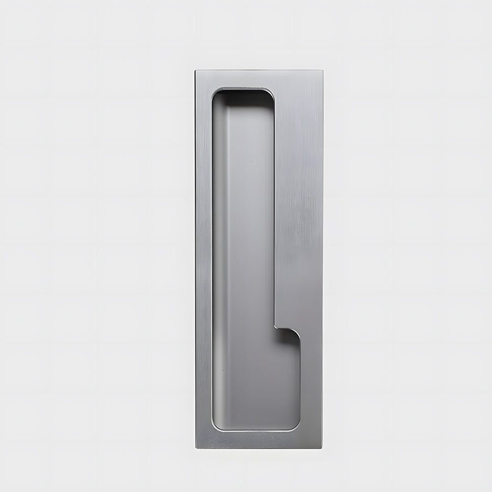 Comforsyco Recessed Cabinet Pulls with Offset Finger Grip