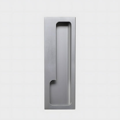Comforsyco Recessed Cabinet Pulls with Offset Finger Grip