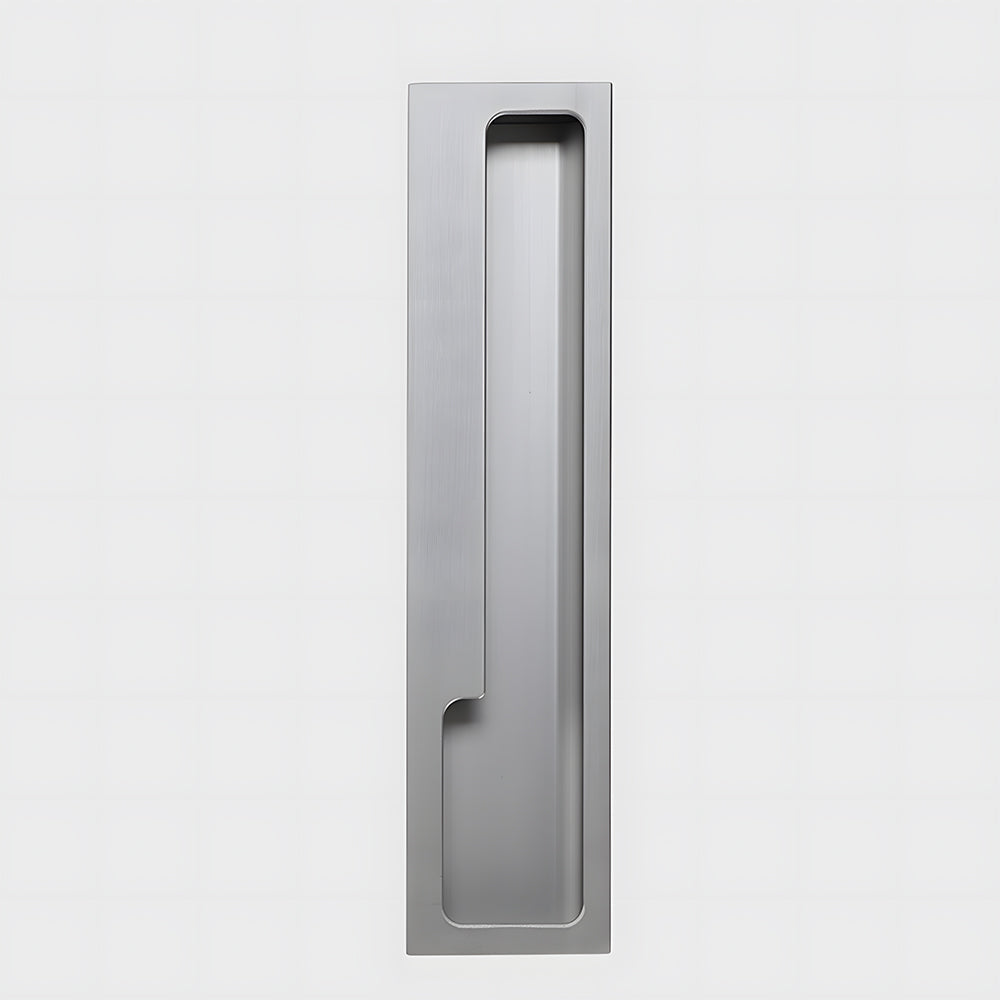 Comforsyco Recessed Cabinet Pulls with Offset Finger Grip