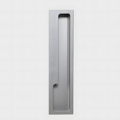 Comforsyco Recessed Cabinet Pulls with Offset Finger Grip